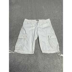 Y2K Grunge parachute 00s Low Rise Cargo Shorts Polo Jeans Co Ralph Lauren Sz 10